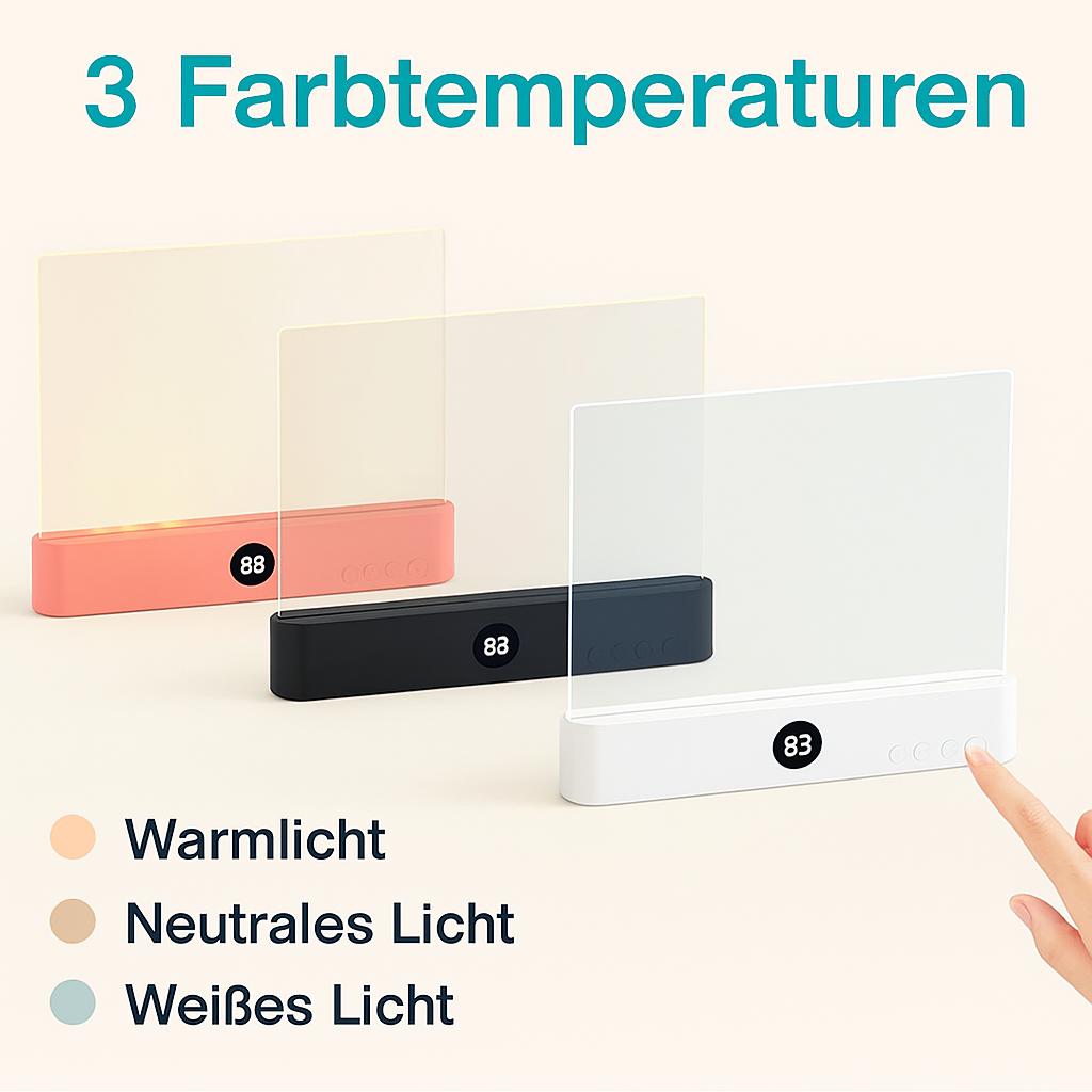 Intelligente LED-Buchleuchte